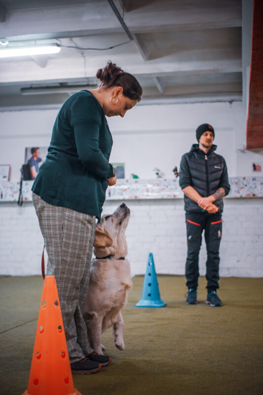 Treniruotė su Karoliu